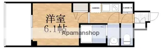 1Kの間取り画像