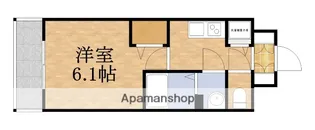 アドバンス大阪城北ルミウス【9階】の間取り