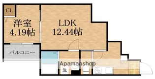 フィノ森小路【2階】の間取り