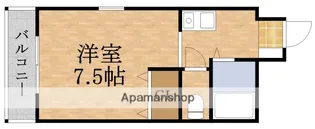 メゾンフレグランス【2階】の間取り