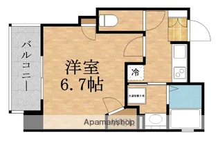SOAR城東蒲生【2階】の間取り