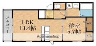 メゾン・ド・オリーブ【1階】の間取り