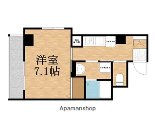 1Kの間取り画像