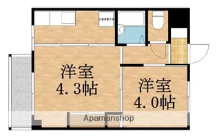 エルパラッツォ京橋【2階】の間取り