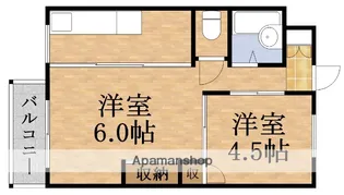 エルパラッツォ京橋【3階】の間取り