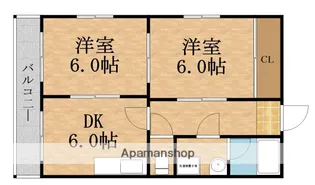 グレイスガーデン新森I号館【3階】の間取り