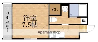 ドゥエリング千林商店街【3階】の間取り