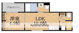 セレニティ八雲北町2丁目B棟【3階】の間取り
