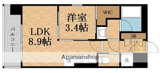 アーバネックス京橋【9階】の間取り