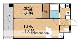 PHOERME城北公園【8階】の間取り