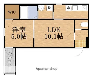 フジパレス関目高殿【1階】の間取り