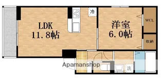 グレイス森小路【3階】の間取り