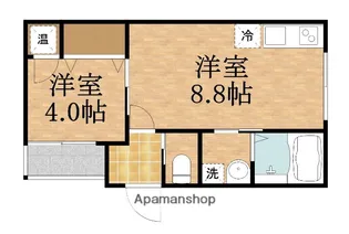 F ASECIA PREMIER【2階】の間取り