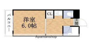 モリビル京橋【8階】の間取り