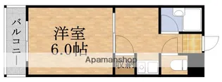 モリビル京橋【5階】の間取り