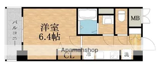 N’S(エヌズ)マンション都島【9階】の間取り