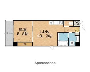 ソフィア東野田【7階】の間取り