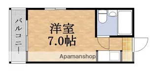 渡辺マンション【2階】の間取り