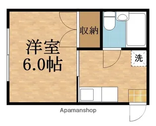 RHYTHM野江(旧ヴィラのえ)【1階】の間取り