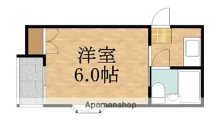 リバティー中央【3階】の間取り