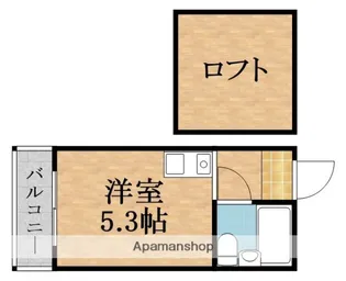GS緑橋【3階】の間取り