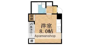 コスモレジデンス蒲生【1階】の間取り