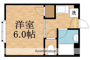 ハイネス関目【1階】の間取り