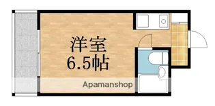 ヒノキマンション【5階】の間取り