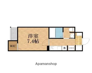 ナガラ【3階】の間取り