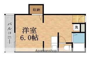 レジデンス太子橋【3階】の間取り