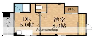 高見ビル【1階】の間取り