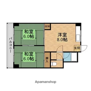安井ビル【3階】の間取り