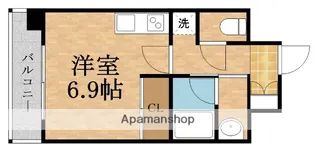 AUBERGEM【6階】の間取り