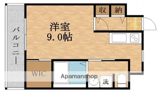 ヴァンスタージュ大阪城EAST【6階】の間取り