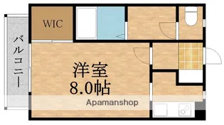 シャーメゾン京橋【2階】の間取り
