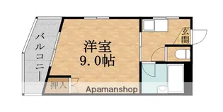 松岡マンション【5階】の間取り