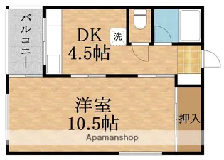 ドリームハイツ【1階】の間取り