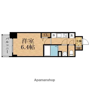 ARTIZA淡路【12階】の間取り