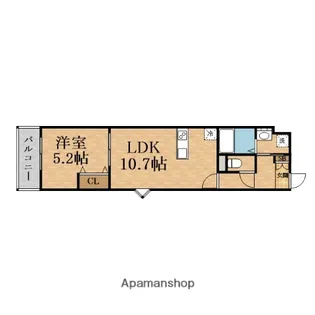 アート城北公園【1階】の間取り