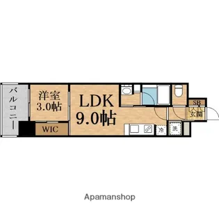 リビオメゾン新大阪【6階】の間取り