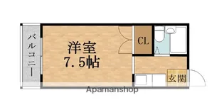 メゾン野江【5階】の間取り