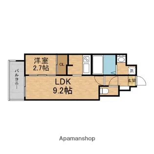 ミラージュパレス都島本通【3階】の間取り