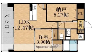 LIVECASA関目【3階】の間取り