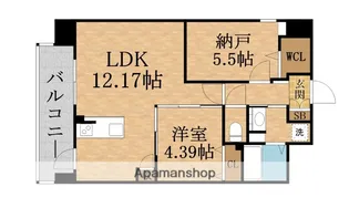 LIVECASA関目【2階】の間取り