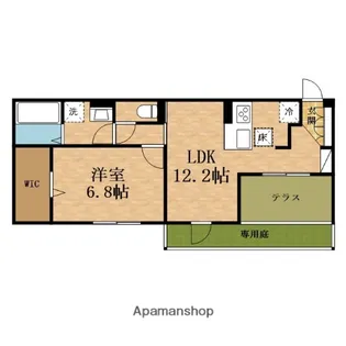 Maison de richesse【1階】の間取り