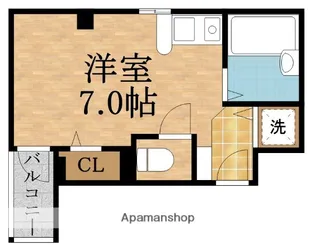 セレブコート京橋【3階】の間取り