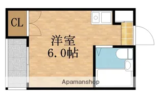アークハウス中尾【1階】の間取り