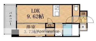 LU・RARA諸口【2階】の間取り