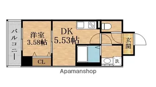 SERIE東淀川【5階】の間取り