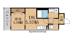 Serie東淀川【4階】の間取り